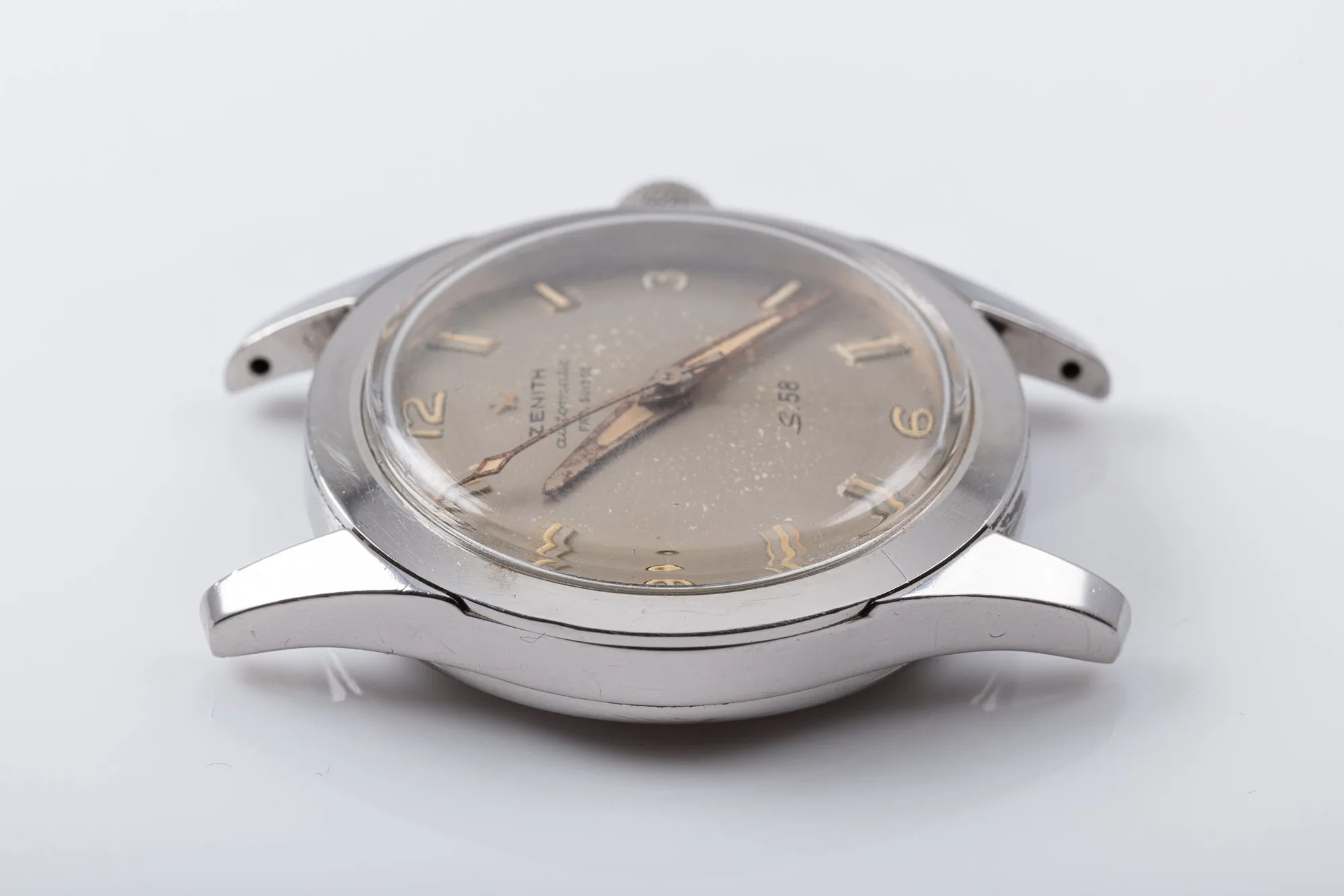 1958 Zenith S58 (1st Model) Silver Dial