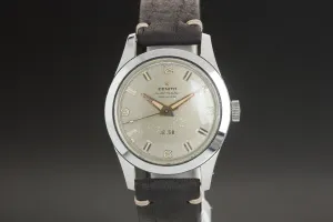 1958 Zenith S58 (1st Model) Silver Dial