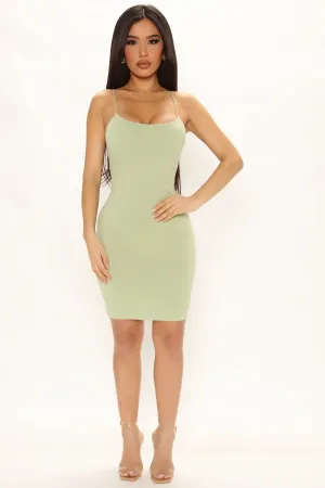 Amalia Mini Dress - Sage