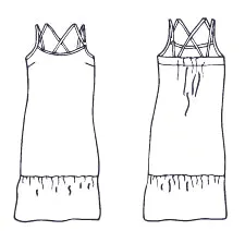 Atelier Jupe - Chloe Sun Dress and Top Sewing Pattern