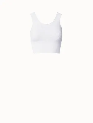 Athletic Bodycon Knit Crop Top