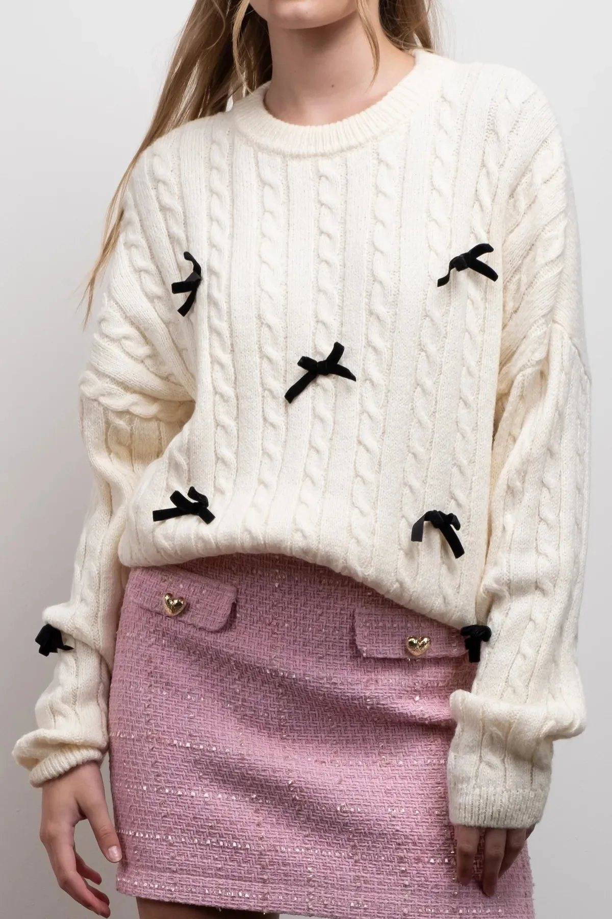 Autumn Bows Sweater