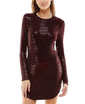 B. Darlin Juniors' Metallic Bodycon Dress