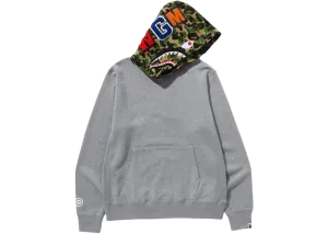 BAPE ABC Camo Shark Pullover Hoodie "Gray"