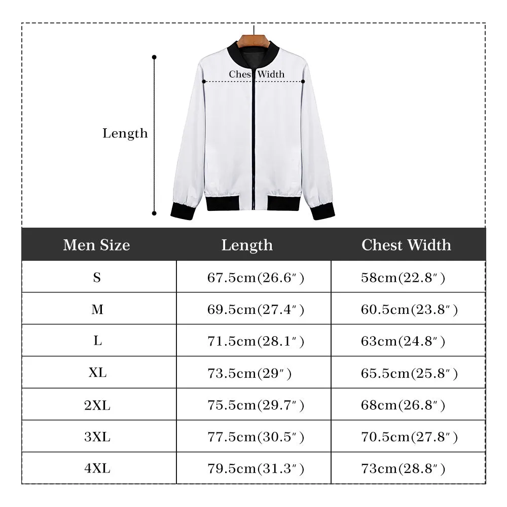 Black and White Christmas Tree Unisex Zip Up Track Jacket