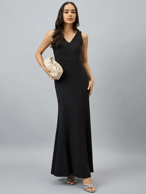 Black Radiance Maxi Dress