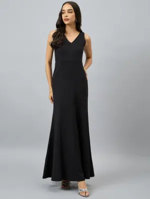 Black Radiance Maxi Dress