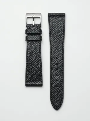 Black Textured Calfskin