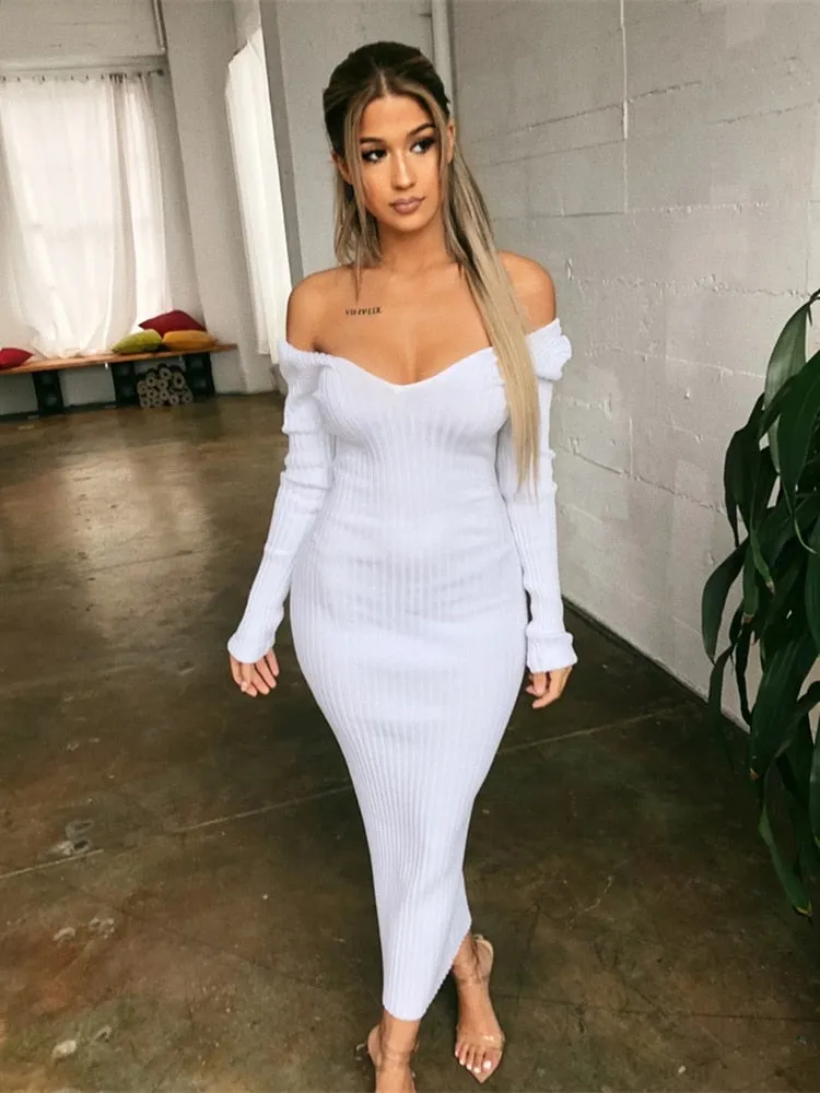 Bodycon Knitted Dress