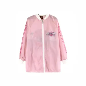 Breathe Pink Sun Protection Windbreaker Ultra-lightweight Jacket