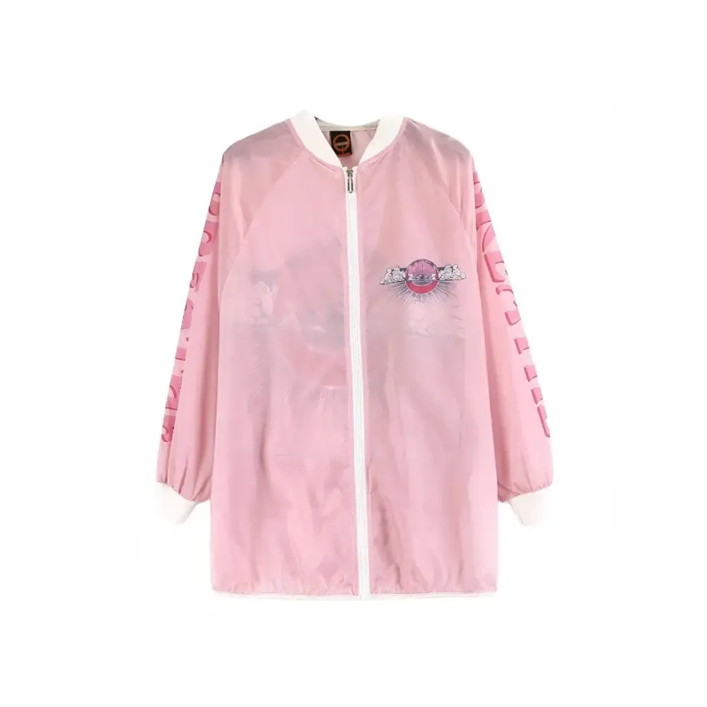 Breathe Pink Sun Protection Windbreaker Ultra-lightweight Jacket