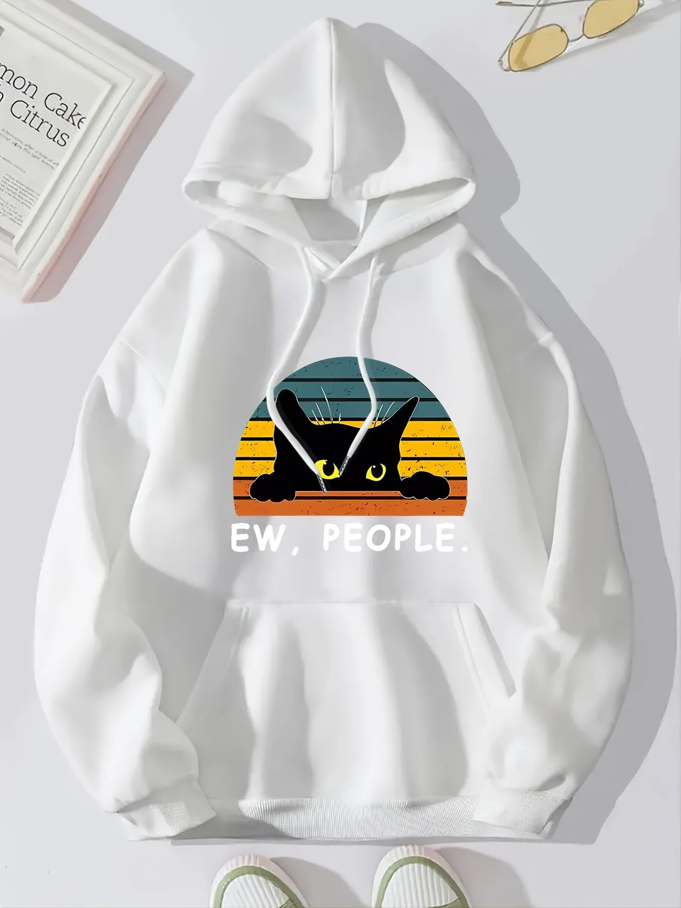 Casual Sweat Pullover Hoodie with Hood for Women | Perfect for Casual Days