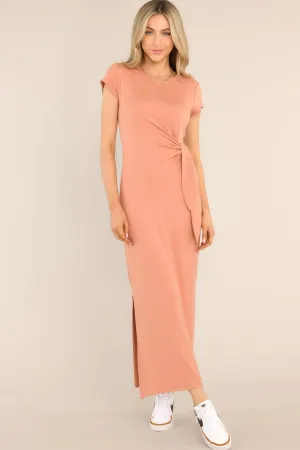 Closet Classic Apricot Maxi Dress