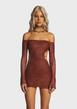 Cocoa Get Some Mesh Mini Dress