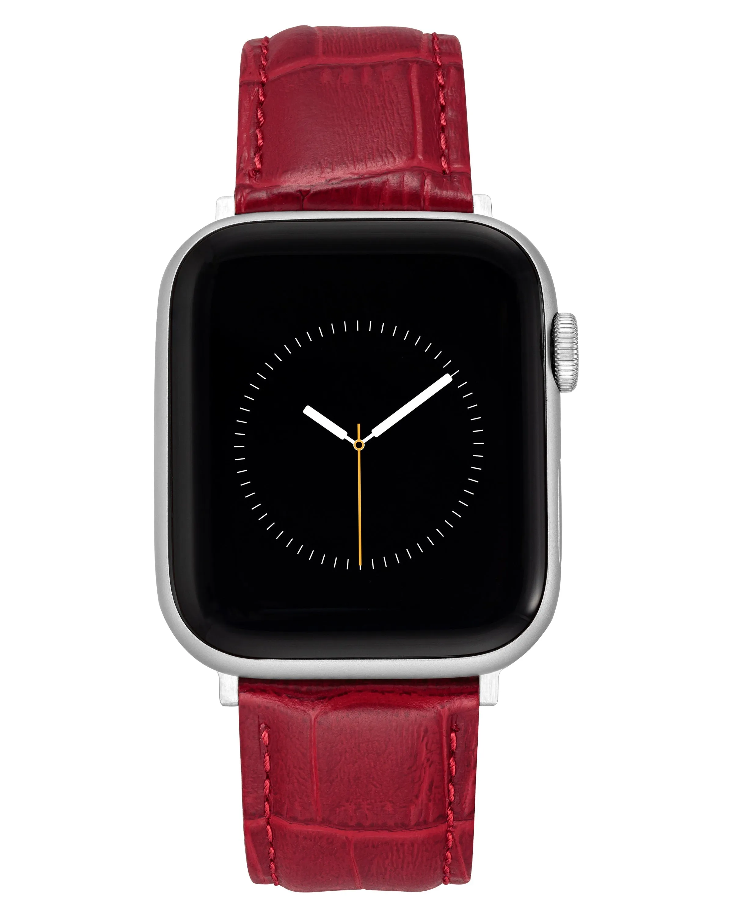 Croco Grain Leather Band for Apple Watch®