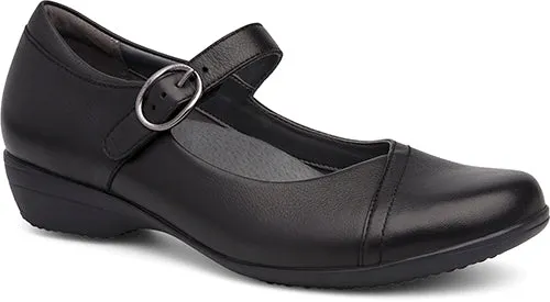 Dansko Fawna in Chestnut, Navy & Black Available in Wide Widths