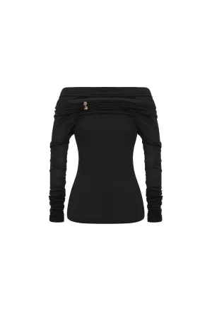 Edna Bodycon Long Sleeved Knitted Fabric Top