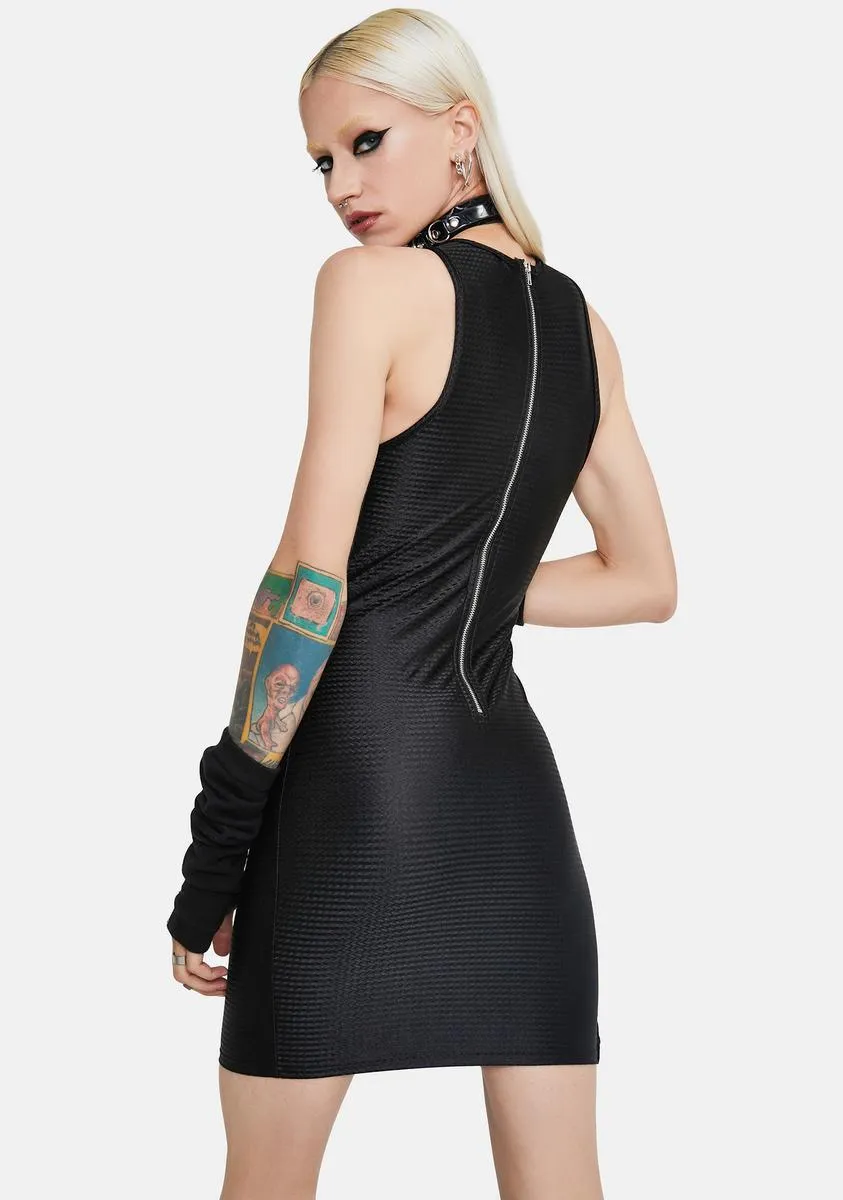 Enter The Void Cutout Bodycon Dress