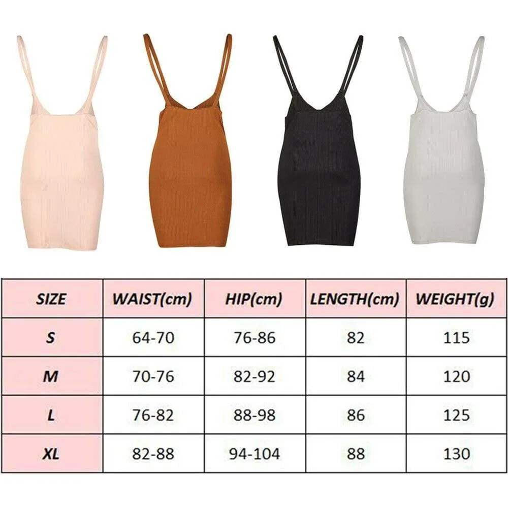 FashionSierra - Fashion Women Summer Casual Suspender Braces Dress Ladies Casual Bodycon Shoulder Straps Overall Dress Women Clothes