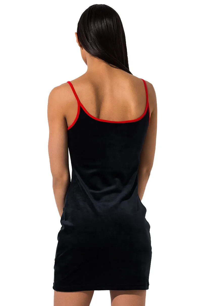 Fila Women's Dylana Cami Bodycon Dress Black