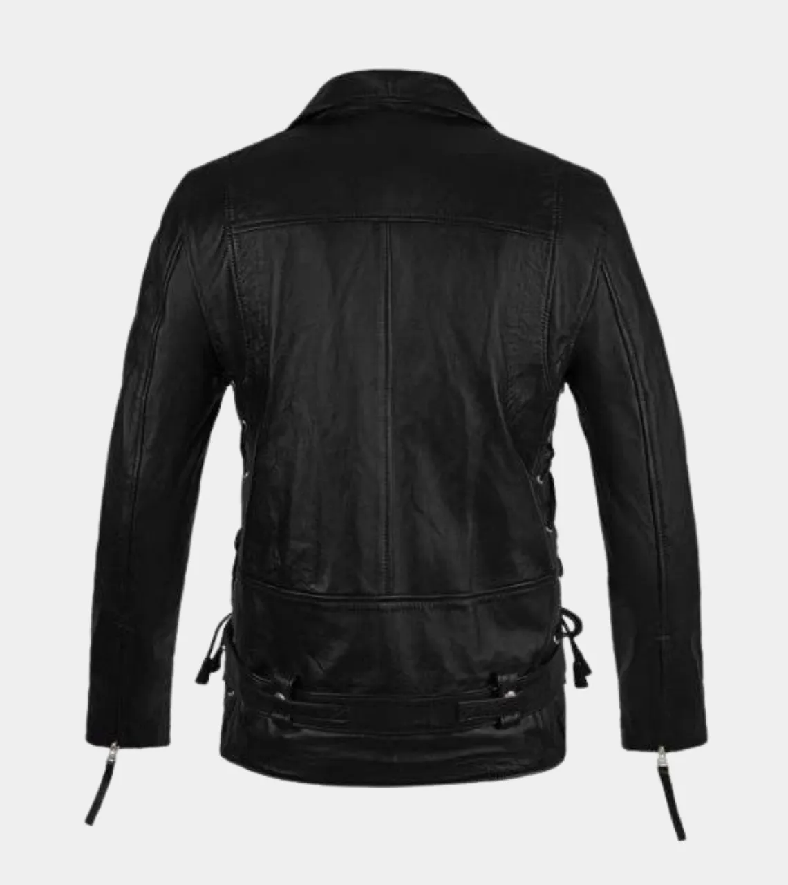 Freddy Belted Real Biker's Leather Jacket Men