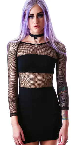 Freshest Fishnet Dress