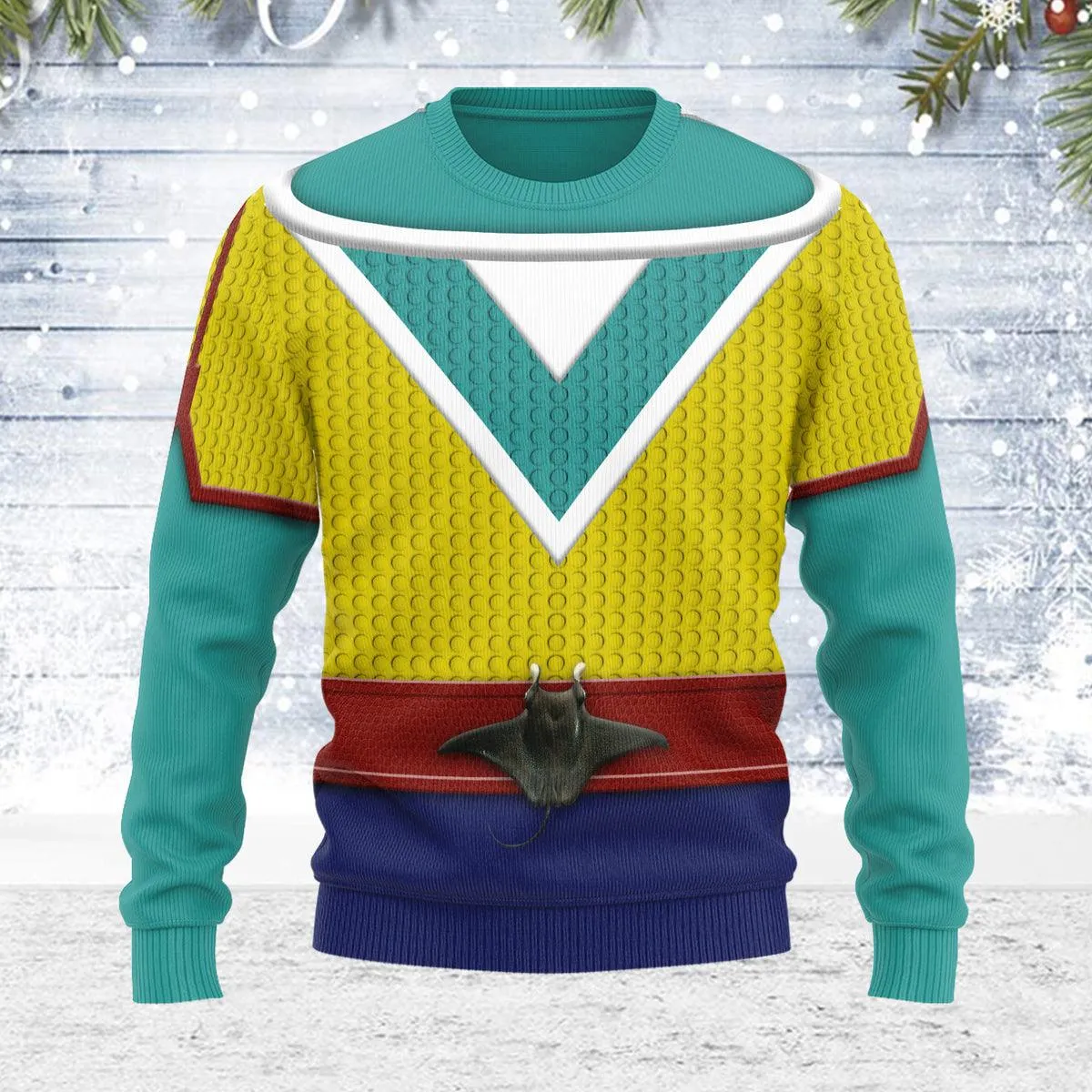 Gearhomie Merry Christmas Ultimates! Ray Fillet Unisex Wool Sweater