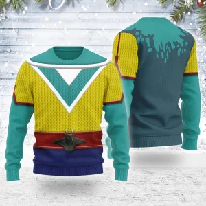 Gearhomie Merry Christmas Ultimates! Ray Fillet Unisex Wool Sweater