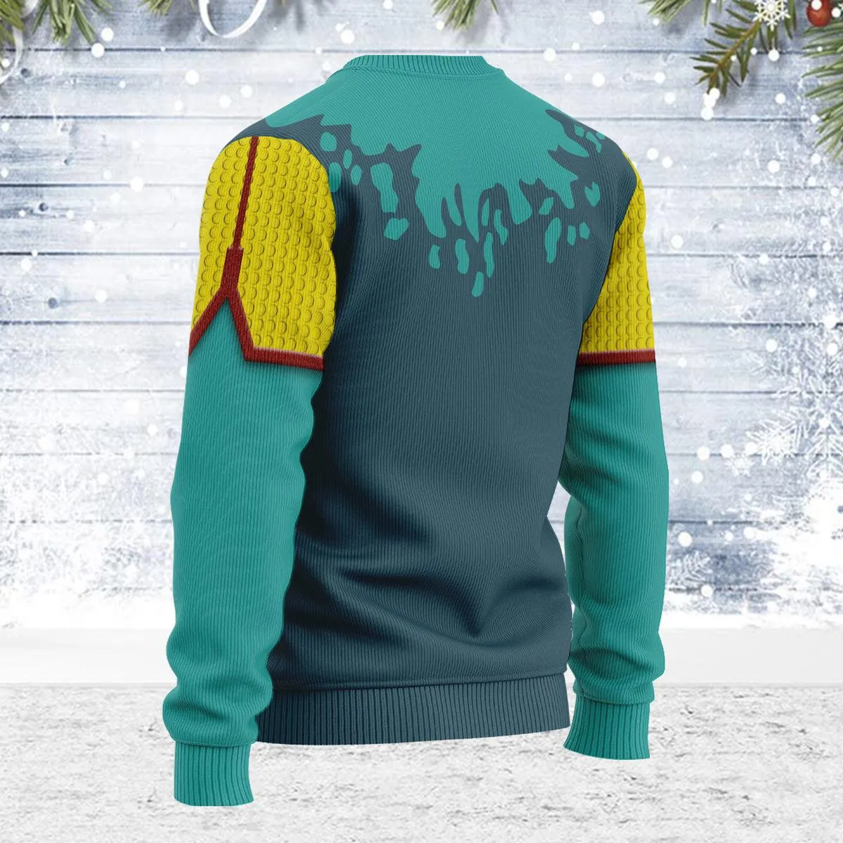 Gearhomie Merry Christmas Ultimates! Ray Fillet Unisex Wool Sweater