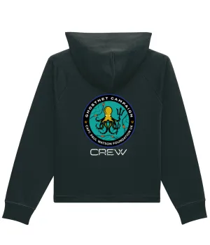 Ghostnet Campaign Crew Women's Boxy Cropped Hoodie