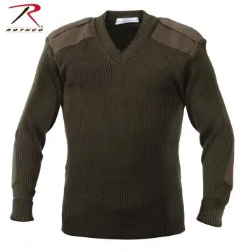 G.I. Style Acrylic V-Neck Sweater