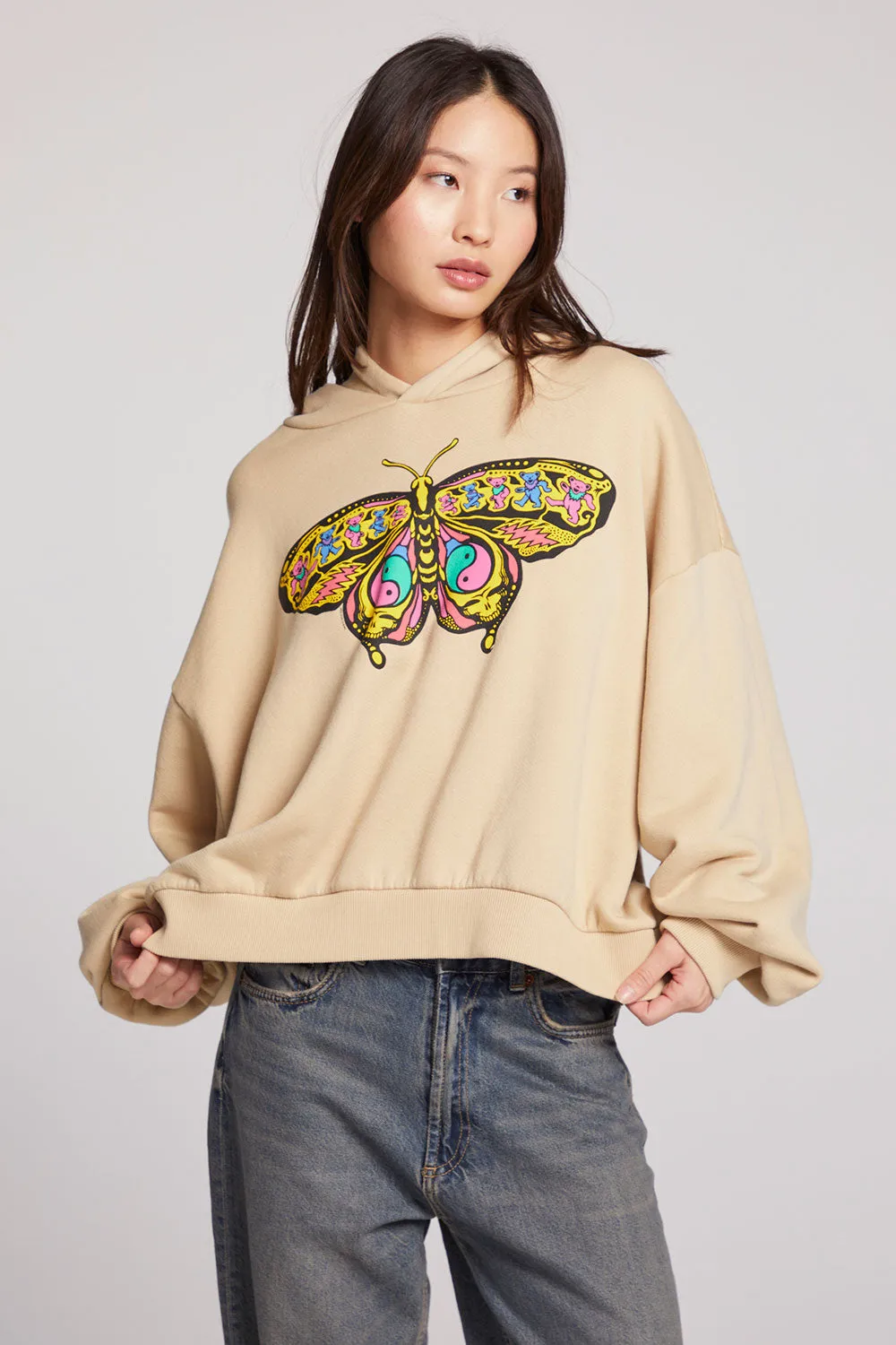 Grateful Dead Butterfly Stealie Pullover Hoodie