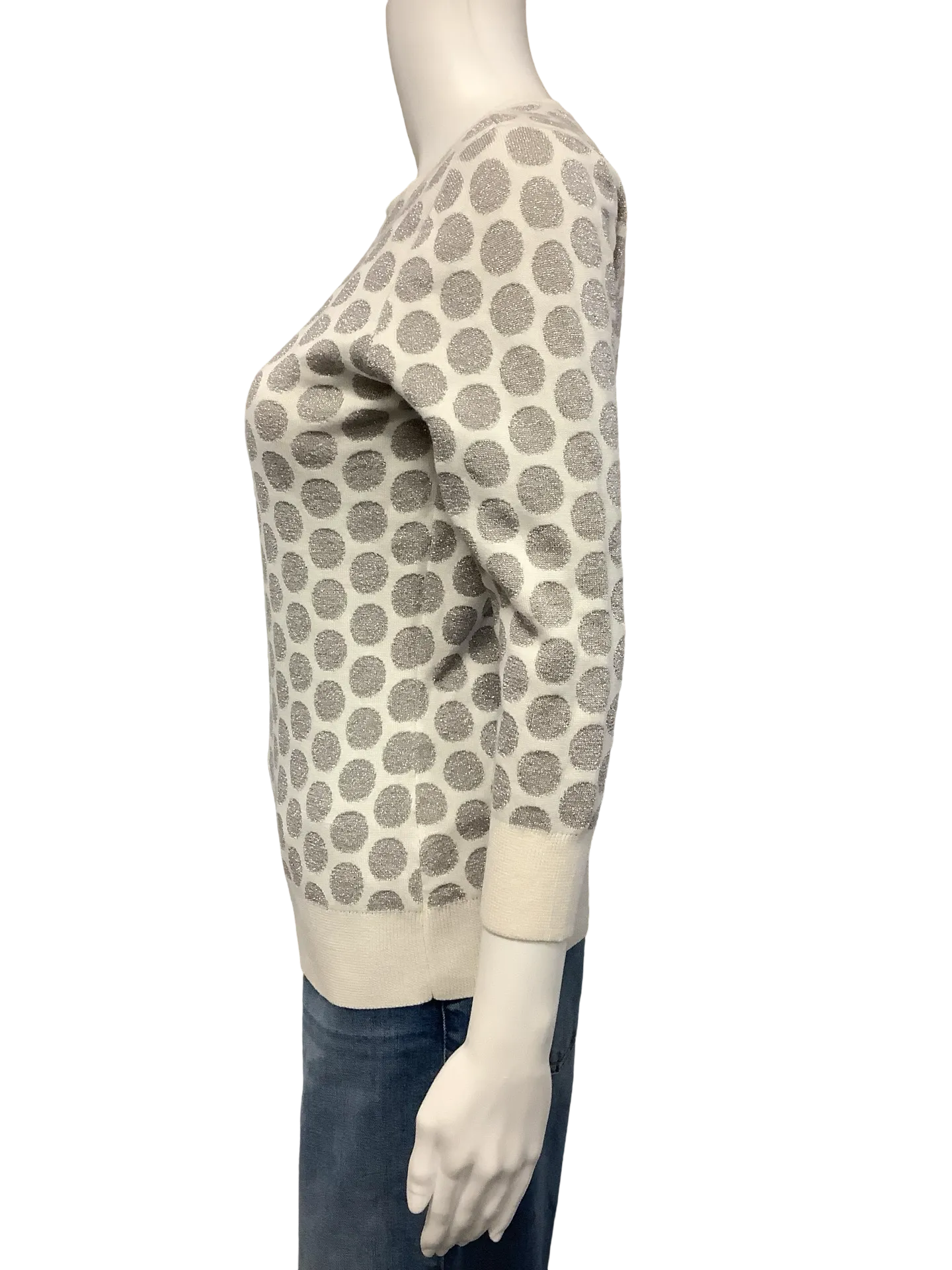 Halogen Atlantic Pacific Sweater Polka Dot Print Size: S