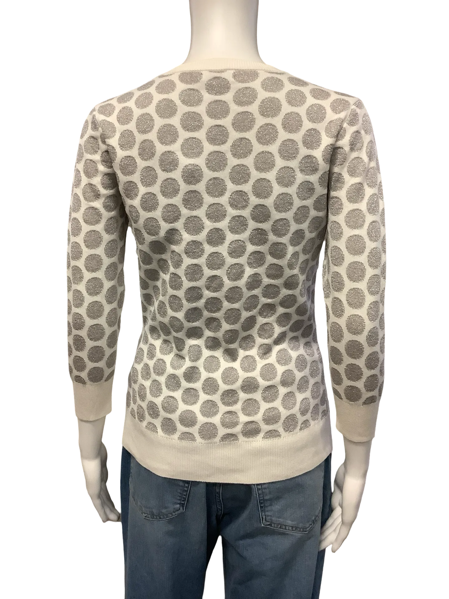 Halogen Atlantic Pacific Sweater Polka Dot Print Size: S