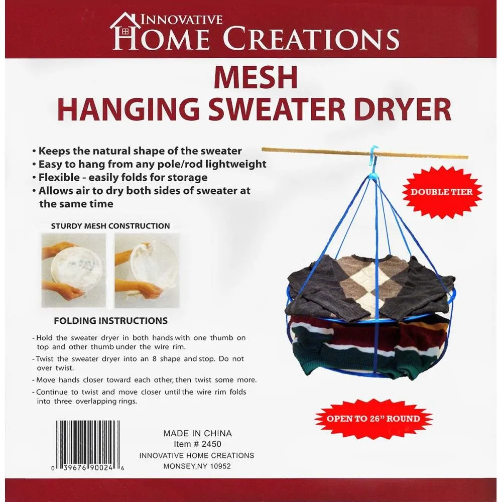 Hanging Mesh Sweater Dryer