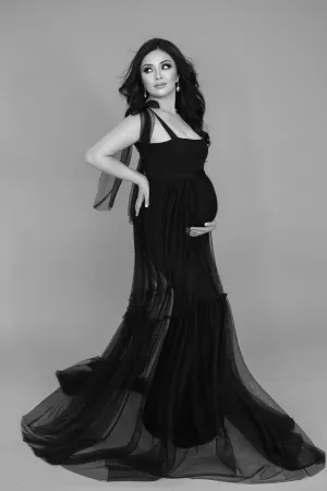 Hannah Gown Maternity Dress