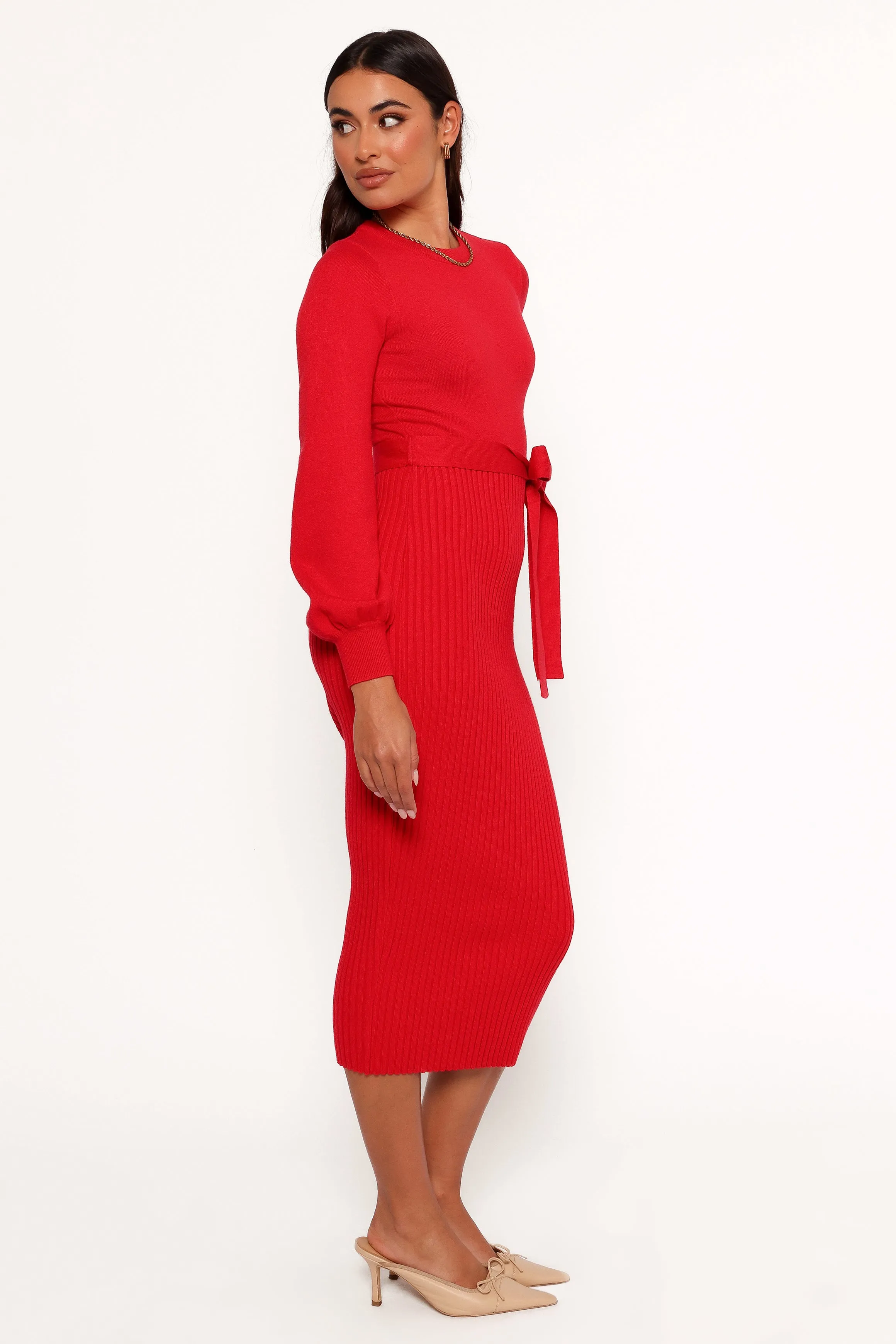 Helena Dress - Red