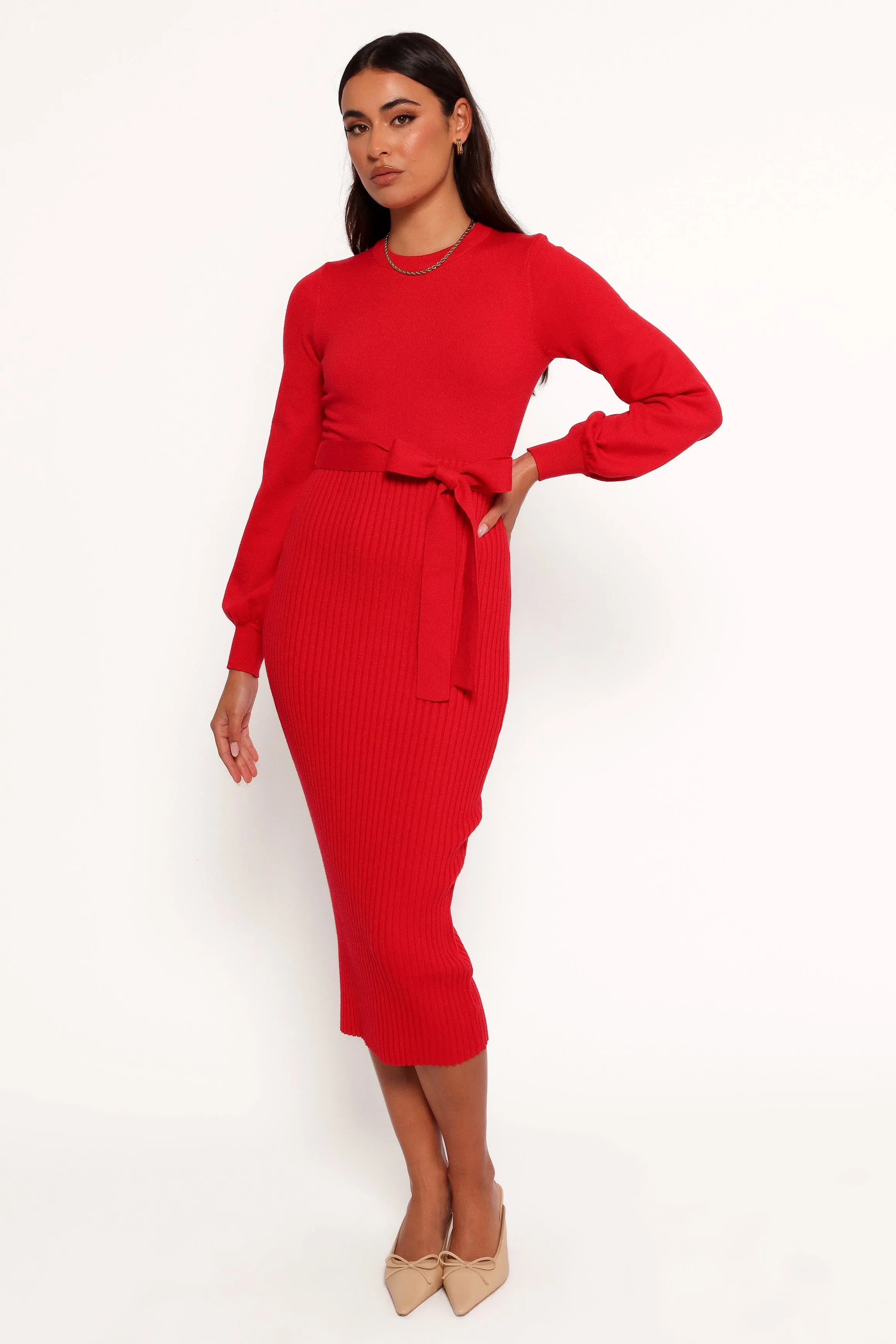 Helena Dress - Red