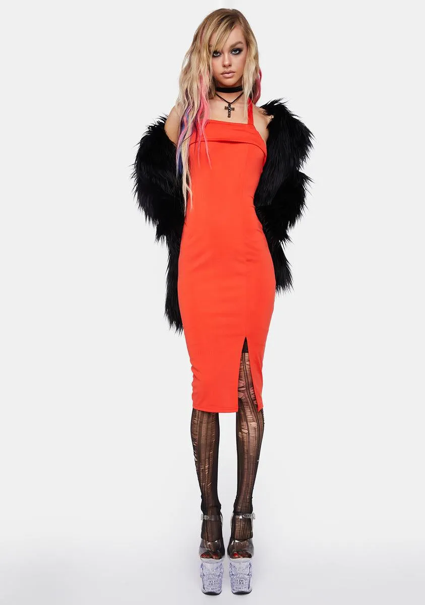 Here's To The Night Midi Dress