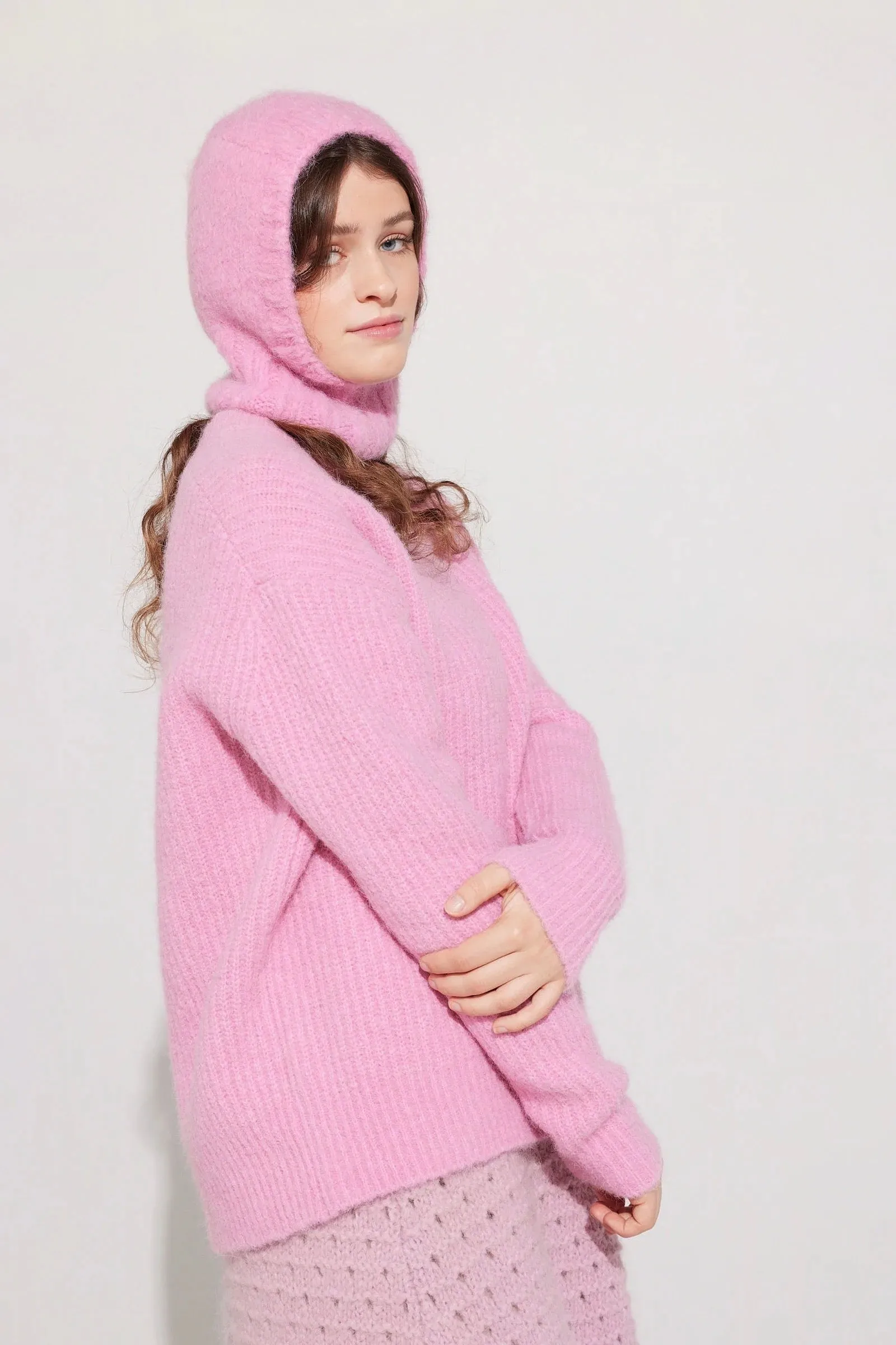 Ilag - Runde Sweater: Prism Pink