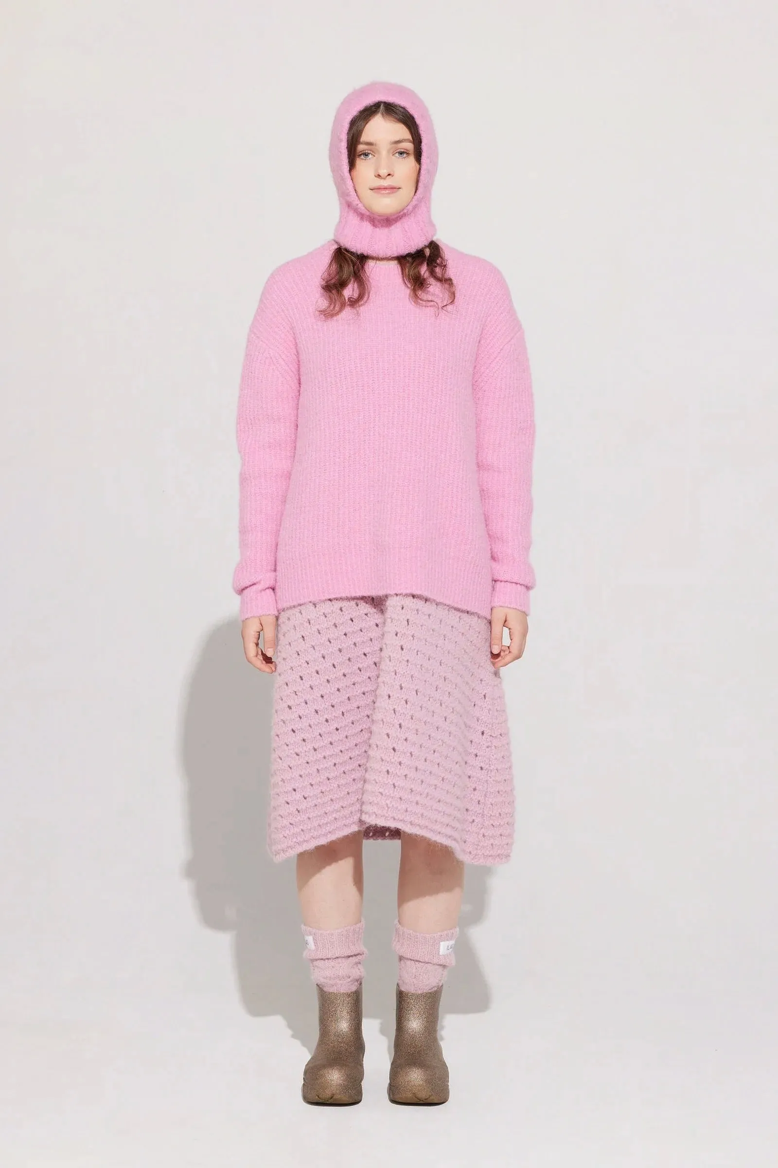 Ilag - Runde Sweater: Prism Pink