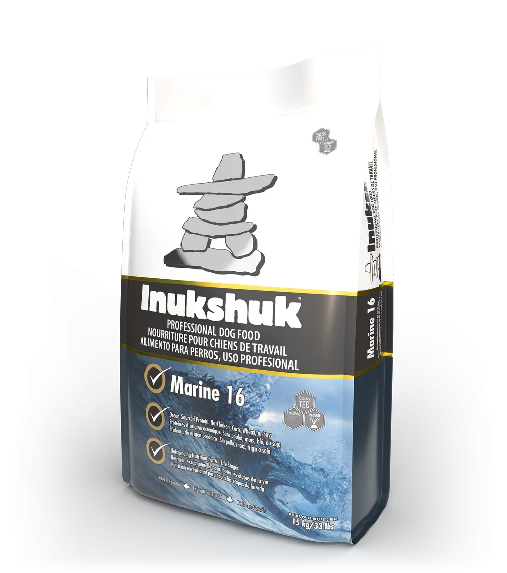 Inukshuck Marine 16 Professional Dog Food *Ships Within CANADA ONLY*