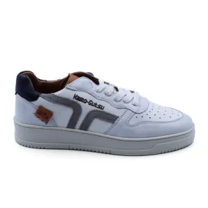 Kamo-Gutsu CAMPO 048 Sneaker (Men) - White/Tundra/Brown