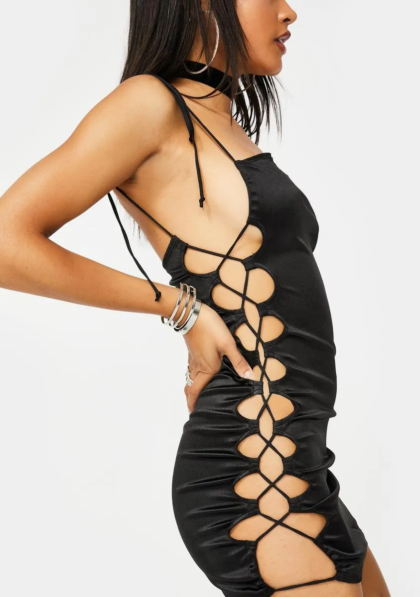 Laticia Lace-Up Dress