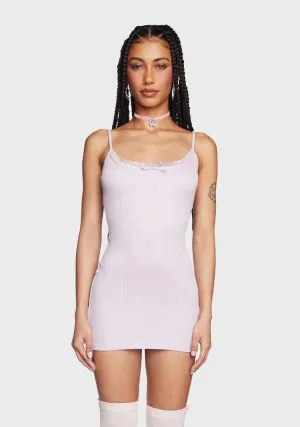 Lavender Doesn't Phase Me Mini Dress