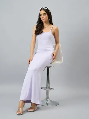 Lavender Sleeveless Maxi Dress