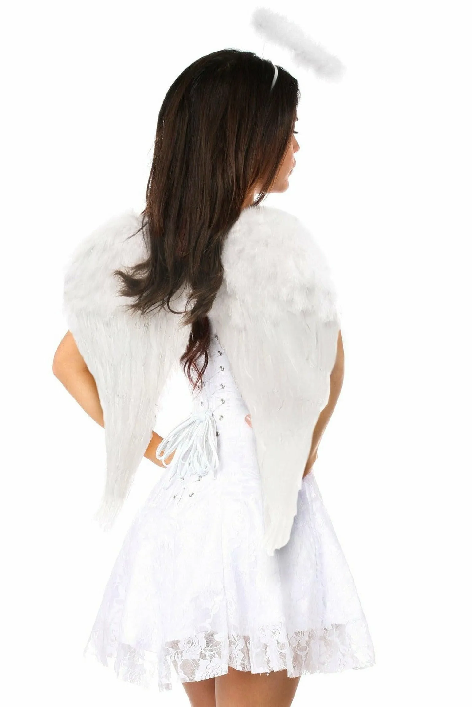 Lavish 3 PC Innocent Angel Corset Costume