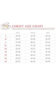 Lavish 3 PC Sultry Witch Corset Dress Costume