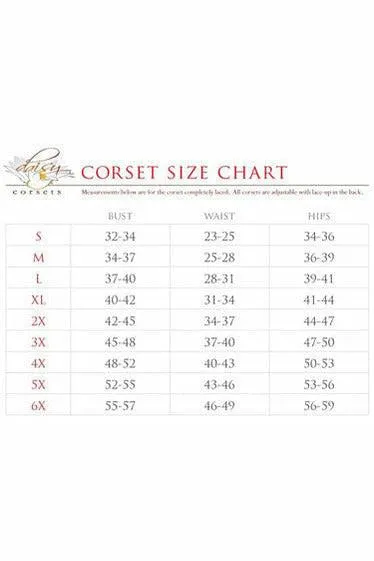 Lavish 3 PC Superhero Corset Dress Costume