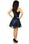 Lavish Blue Lace Corset Dress